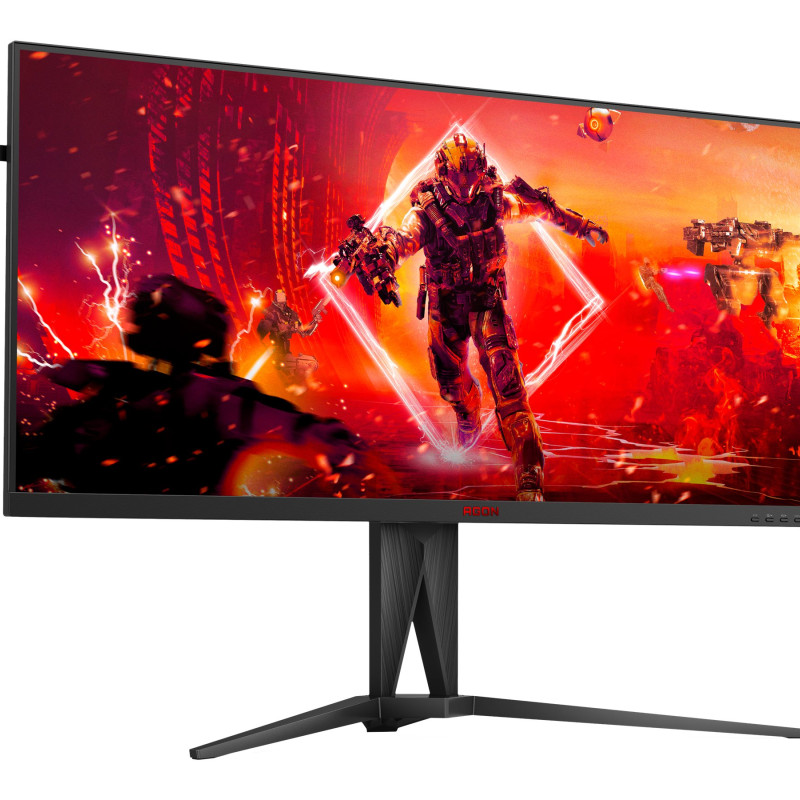 AOC | AG405UXC | IPS | WQHD | 21:9 | 144 Hz | 1 ms | 3440 x 1440 pikseļi | 350 cd/m² | HDMI ligzdas 2 | Melns