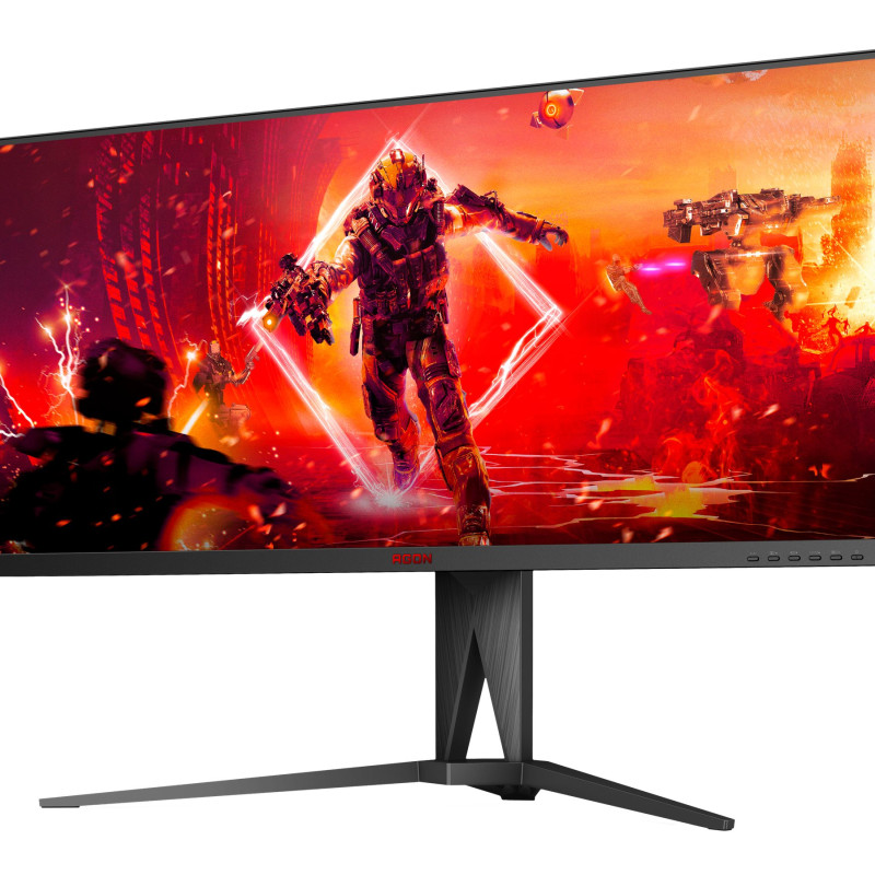 AOC | AG405UXC | IPS | WQHD | 21:9 | 144 Hz | 1 ms | 3440 x 1440 pikseļi | 350 cd/m² | HDMI ligzdas 2 | Melns