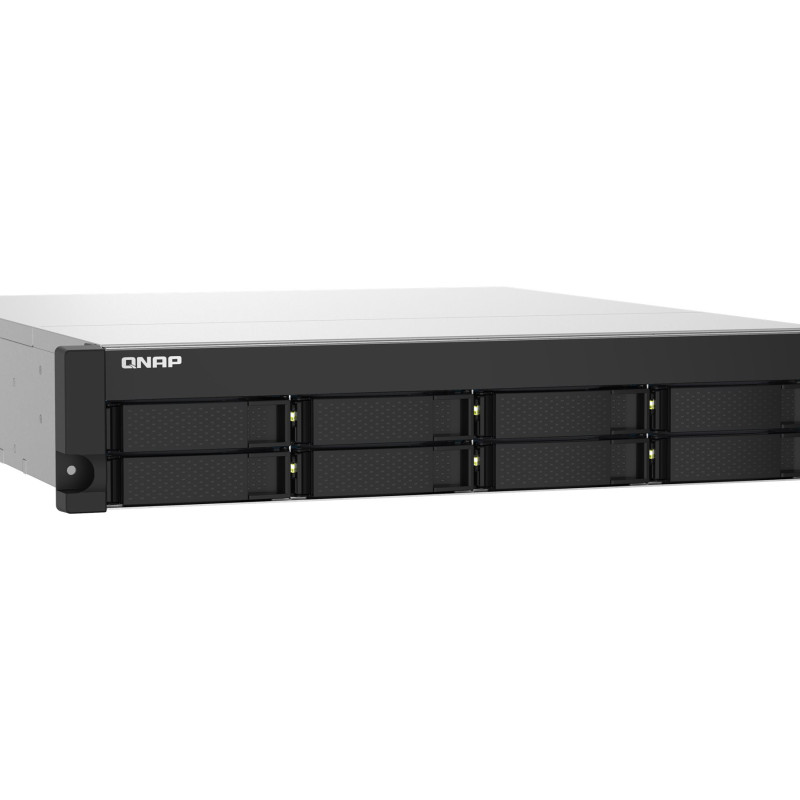 QNAP | 8-Bay NAS | TS-832PXU-RP-4G | Up to 8 HDD Hot-swap | AnnapurnaLabs Alpine | AL324 ARM Cortex-A57 Quad-Core | Processor frequency 1.7 GHz | 4 GB | DDR4
