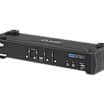 Aten 4 porta USB DVI Dual Link/Audio KVMP slēdzis | Aten | 4-Port USB DVI Dual Link/Audio KVMP™ Switch