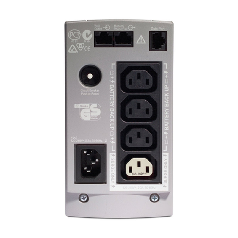Schneider Electric APC Back-UPS | BK500EI | 500 VA | 300 W