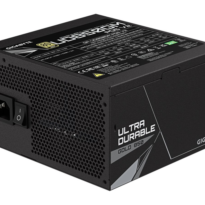 Gigabyte barošanas bloks | UD850GM PG5 V2 | 850 W