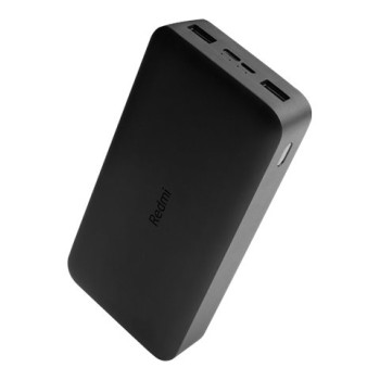 Xiaomi | Redmi Fast Charge Power Bank | 20000 mAh | Melns