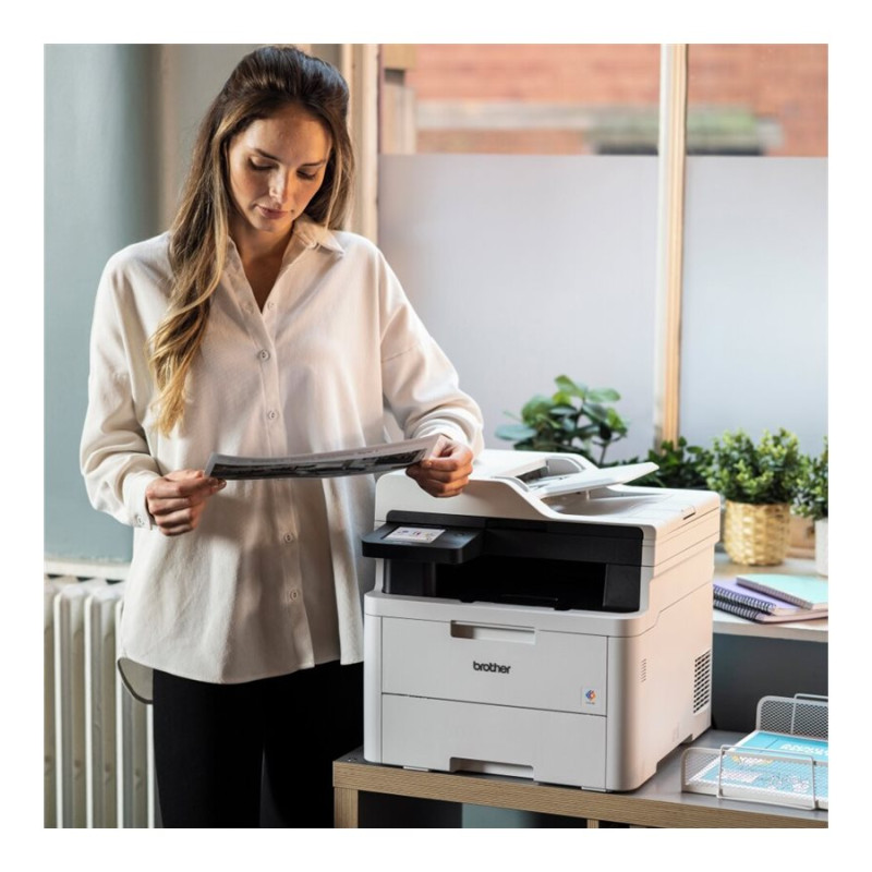 Brother | Daudzfunkcionāls printeris | DCP-L3560CDW | Lāzers | Krāsains | Viss vienā | A4 | Wi-Fi