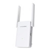 Mercusys | AX1800 Wi-Fi signāla pastiprinātājs | ME70X | 802.11ax | 2.4 GHz/5 GHz | 574+1201 Mbit/s | 10/100/1000 Mbit/s | Ethernet LAN (RJ-45) porti 1 | Nav mobilo datu | MU-MIMO Nav | bez PoE | Antenas tips Ārējā
