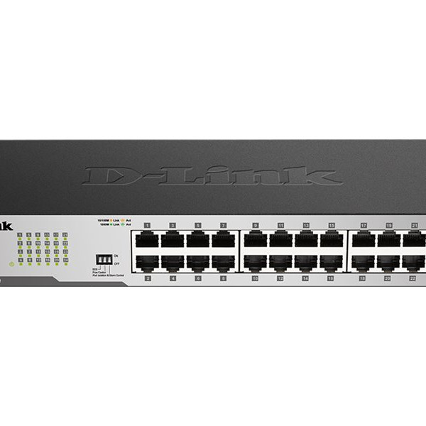 D-Link | Switch | DGS-1024D | Nevadāms | Datora virsmas | Gigabit Ethernet (vara) porti 24 | Barošanas avots Iekšējais