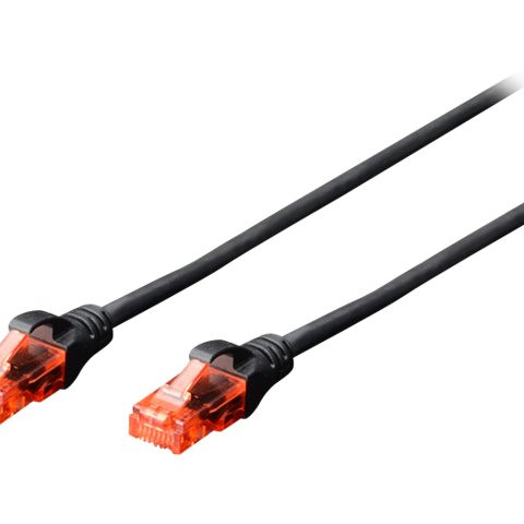 Digitus CAT 6 U/UTP | Komunikācijas kabelis | Garums 10 m | Pelēks