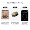 Ultrahuman | Ring Air | Bionic Gold | Size 6 | Smart Ring