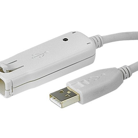 Aten 12m USB 2.0 Extender Cable (Daisy-chaining up to 60m) | Aten | 12M USB 2.0 Extender (Daisy-chaining up to 60m) | 12 m