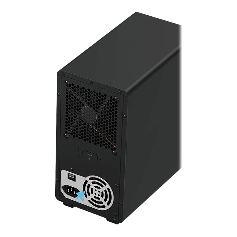Raidsonic | Icy Box | IB-3810-C31 SINGLE enclosure for 10x HDD with USB 3.1 (Gen 2) Type-C or Type-A interface