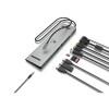 Raidsonic dokstacija | IB-DK2106a-CPD | Ethernet LAN (RJ-45) porti 1 | VGA (D-Sub) portu skaits 1 | HDMI portu skaits 2