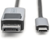Digitus | Divvirzienu adaptera kabelis | DB-300334-010-S | USB-C uz DisplayPort