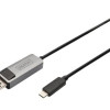 Digitus | Divvirzienu adaptera kabelis | DB-300334-010-S | USB-C uz DisplayPort