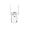 TP-LINK | Extender ar AC pieslēgumu | TL-WA860RE | 10/100 Mbit/s | Ethernet LAN (RJ-45) porti 1 | 802.11n | 2.4GHz | Wi‑Fi datu ātrums (maks.) 300 Mbit/s | Papildu kontaktligzda