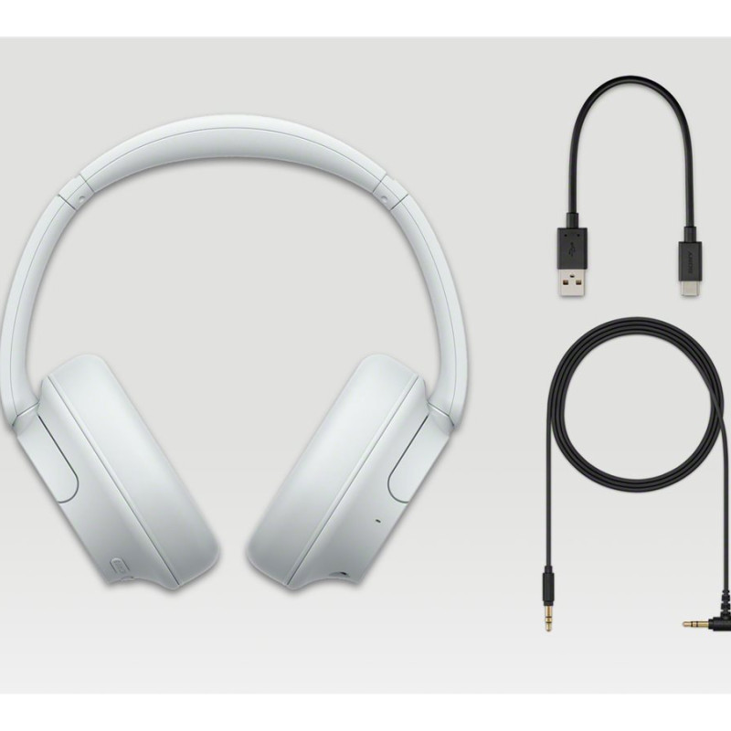 Sony WH-CH720N bezvadu ANC (aktīvā trokšņu slāpēšana) austiņas, bēšs | Sony | Wireless Headphones | WH-CH720N | Wireless | On-Ear | Microphone | White | Noise canceling | Wireless