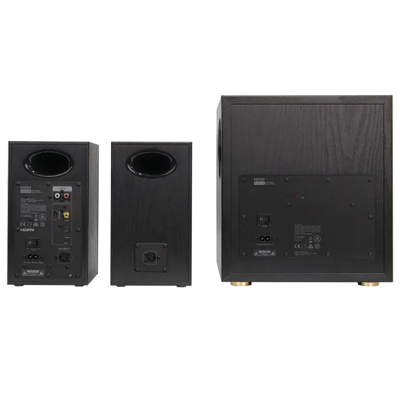 Edifier 2.1 Active Speaker | S355DB | 150 W | Bluetooth | Wireless connection | Black