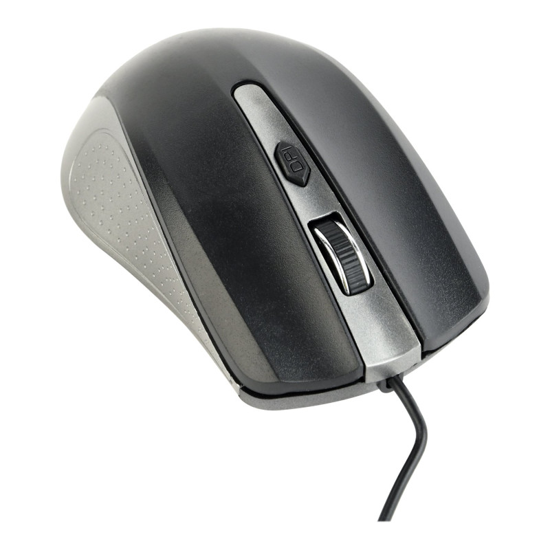 Gembird | MUS-4B-01-GB | Optical Mouse | USB | Spacegrey/Black