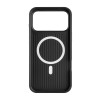 Fixed MagLeather | Aizmugures vāciņš | Apple | iPhone 17 Pro Max | Āda | Melns | MagSafe