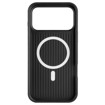Fixed MagLeather | Aizmugures vāciņš | Apple | iPhone 17 Pro Max | Āda | Melns | MagSafe