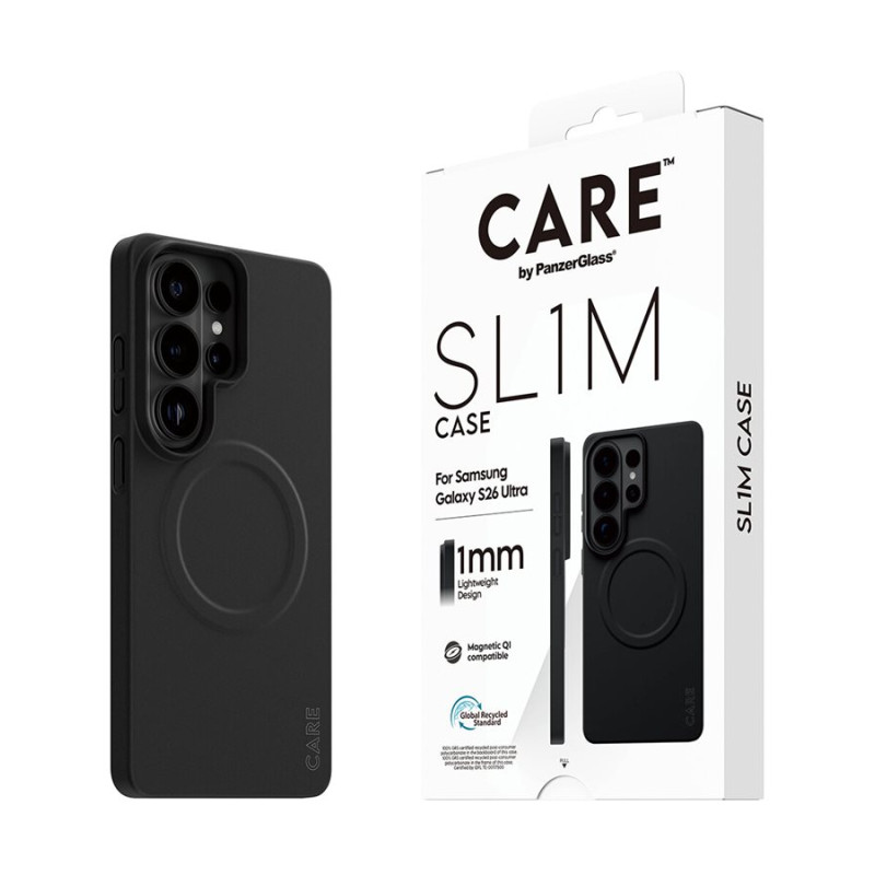 CARE by PanzerGlass SL1M Case Black Samsung new Galaxy S26 Ultra | PanzerGlass