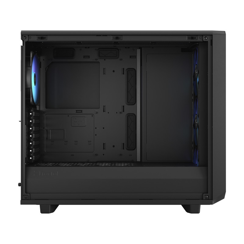 Fractal Design | Meshify 2 RGB TG Light Tint | Sānu logs | Melns | E-ATX | ATX
