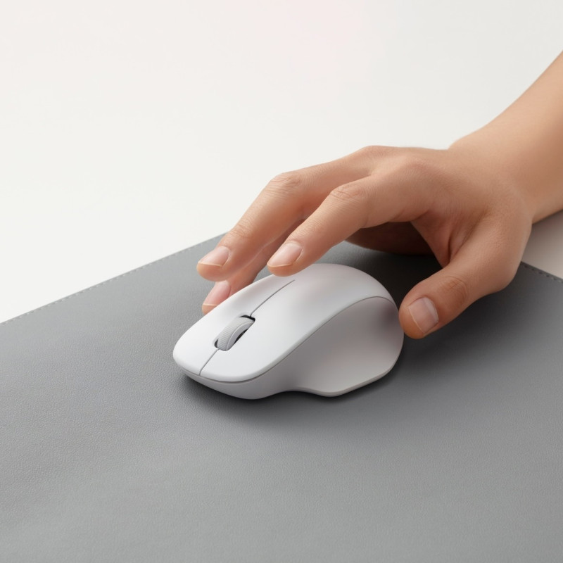 Xiaomi Mouse Comfort Edition | Bezvadu | 2.4GHz | Balts