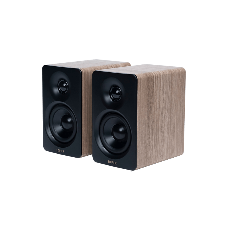 Edifier Compact Desktop 2.0 Speakers | M60 | 66 W | Bluetooth | Wireless connection | Classic Oak