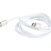 Cablexpert kokvilnas pinuma Micro-USB kabelis ar metāla spraudņiem, 1.8 m, sudraba krāsa, blisteris | Cablexpert