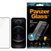 PanzerGlass | Apple | For iPhone 12/12 Pro | Stikls | Melns | 100% skārienjūtīgs; Pārklājums ir netoksisks | Case Friendly