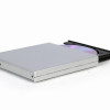 Gembird Ārējais USB DVD disks | DVD-USB-021-SV | Interfeiss USB 2.0 | CD/DVD | CD lasīšanas ātrums 24x | CD ieraksta ātrums 24x | Sudraba