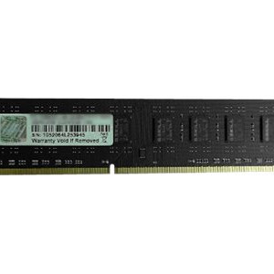 G.Skill | Value | 8 GB | DDR3 | 1333 MHz | PC/server | Reģistrēta: Nē | ECC: Nē