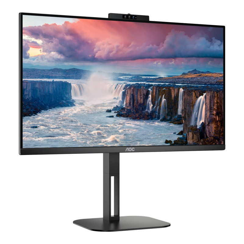 AOC | USB‑C monitors ar tīmekļkameru | 24V5CW/BK | 23.8