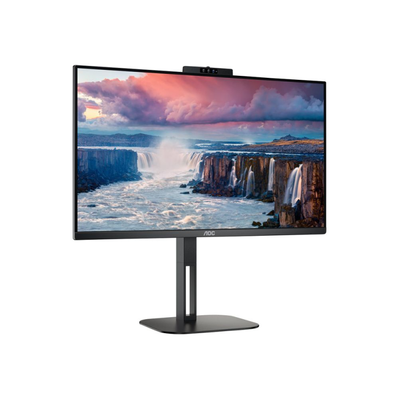 AOC | USB‑C monitors ar tīmekļkameru | 24V5CW/BK | 23.8