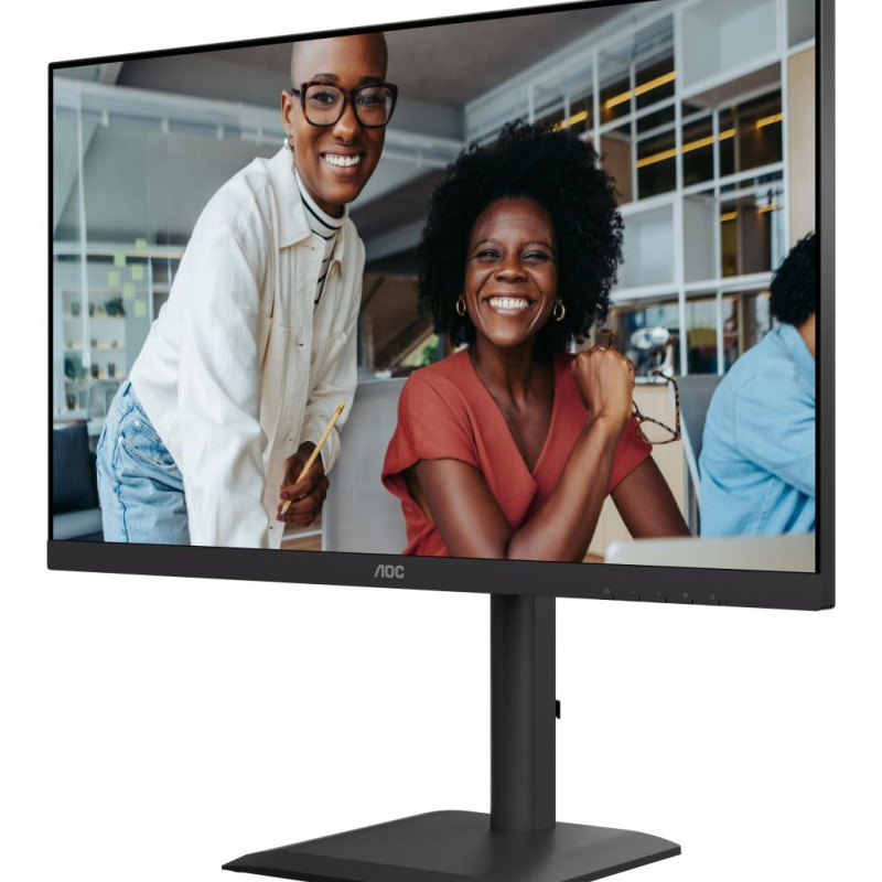 AOC | U27E4CV | 27 " | IPS | UHD | 16:9 | 60 Hz | 4 ms | 3840 x 2160 pixels | 400 cd/m² | HDMI ports quantity 2 | Black