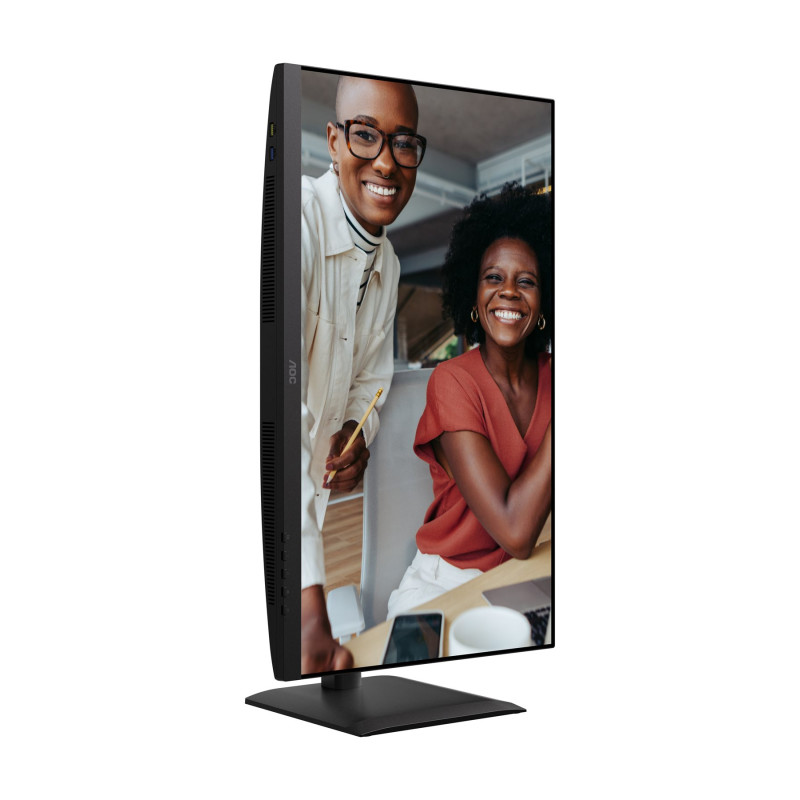 AOC | U27E4CV | 27 " | IPS | UHD | 16:9 | 60 Hz | 4 ms | 3840 x 2160 pixels | 400 cd/m² | HDMI ports quantity 2 | Black
