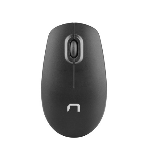 Natec Pele Merlin bezvadu 1600 DPI optiskā melna | Natec | Pele | Optiskā | Bezvadu | Melni-pelēka