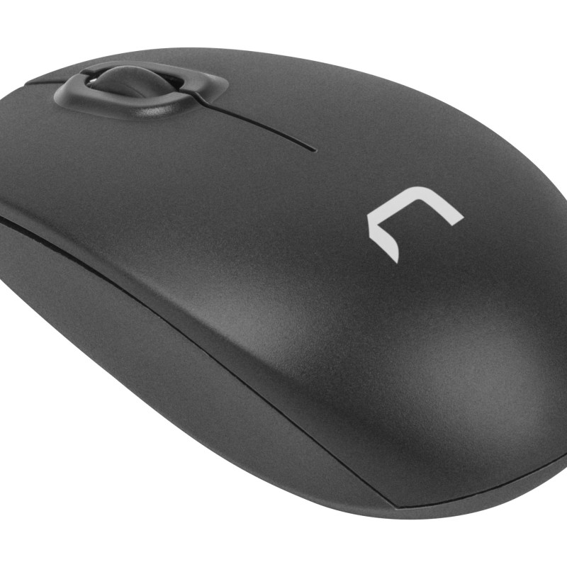 Natec Pele Merlin bezvadu 1600 DPI optiskā melna | Natec | Pele | Optiskā | Bezvadu | Melni-pelēka