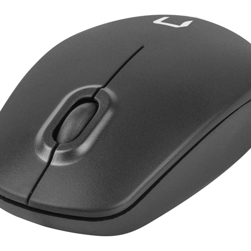Natec Pele Merlin bezvadu 1600 DPI optiskā melna | Natec | Pele | Optiskā | Bezvadu | Melni-pelēka