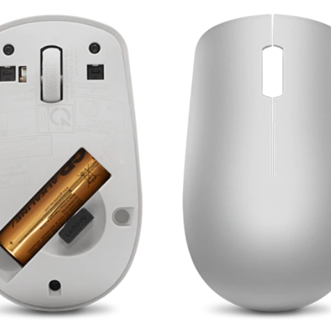 Lenovo | Wireless Mouse | 530 | Optical Mouse | 2.4 GHz Wireless via Nano USB | Platinum Grey | 1 year(s)