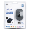 Logilink | Maus optisch Funk 2.4 GHz | bezvadu | 2.4GH bezvadu mini pele ar autolink | Black