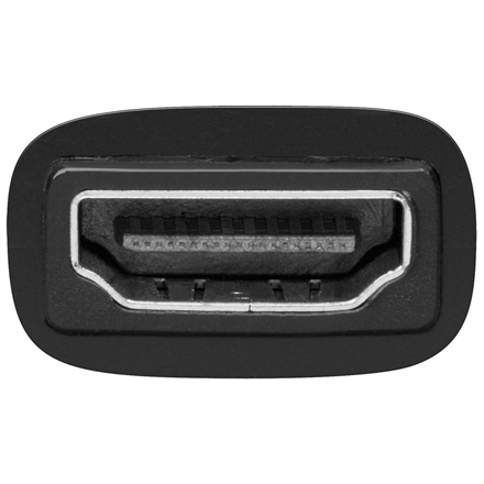 Goobay | HDMI/DVI-D adaptor, nickel plated | HDMI female (Type A) | DVI-D male Dual-Link (24+1 pin)