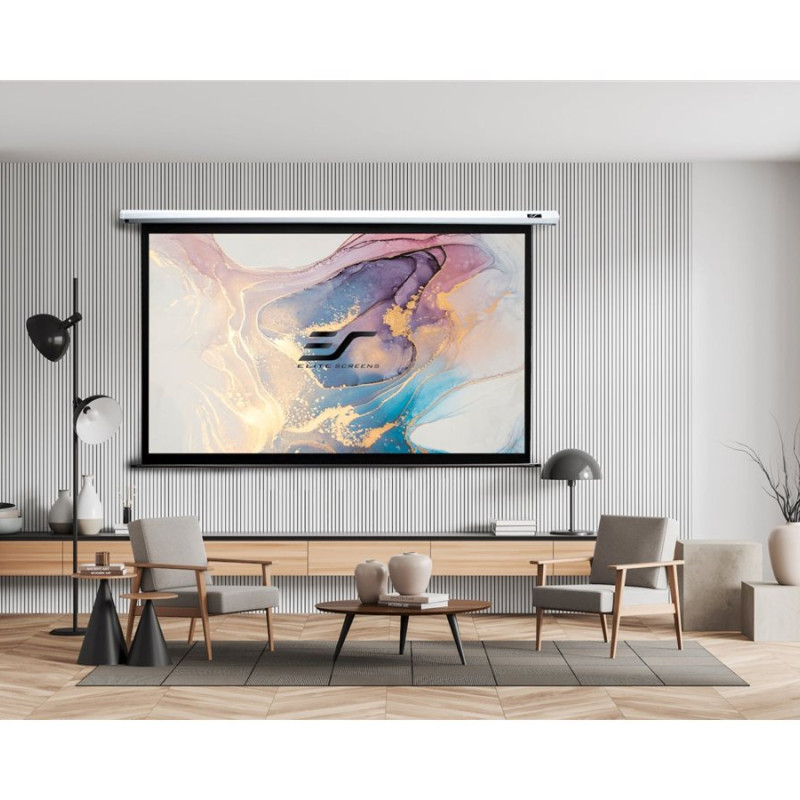 Elite Screens | VMAX2 Series | VMAX113XWS2 | Diagonal 113 " | 1:1 | Viewable screen width (W) 203 cm | White