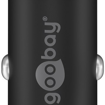 Goobay Dual-USB autolādētājs USB-C PD (Power Delivery), 45 W | 61739