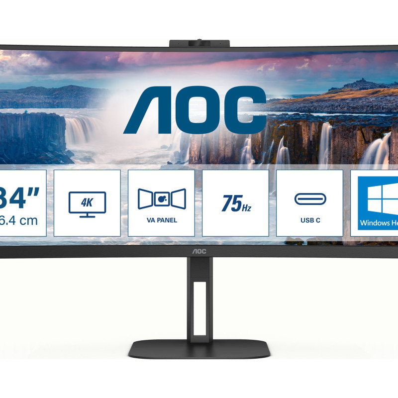 AOC | CU34V5CW/BK | 34