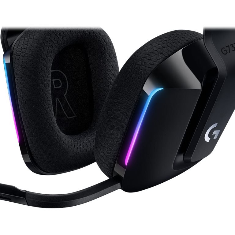 Logitech | Gaming Headset | G G733 | Wireless | Over-Ear | Black | Noise canceling | Wireless