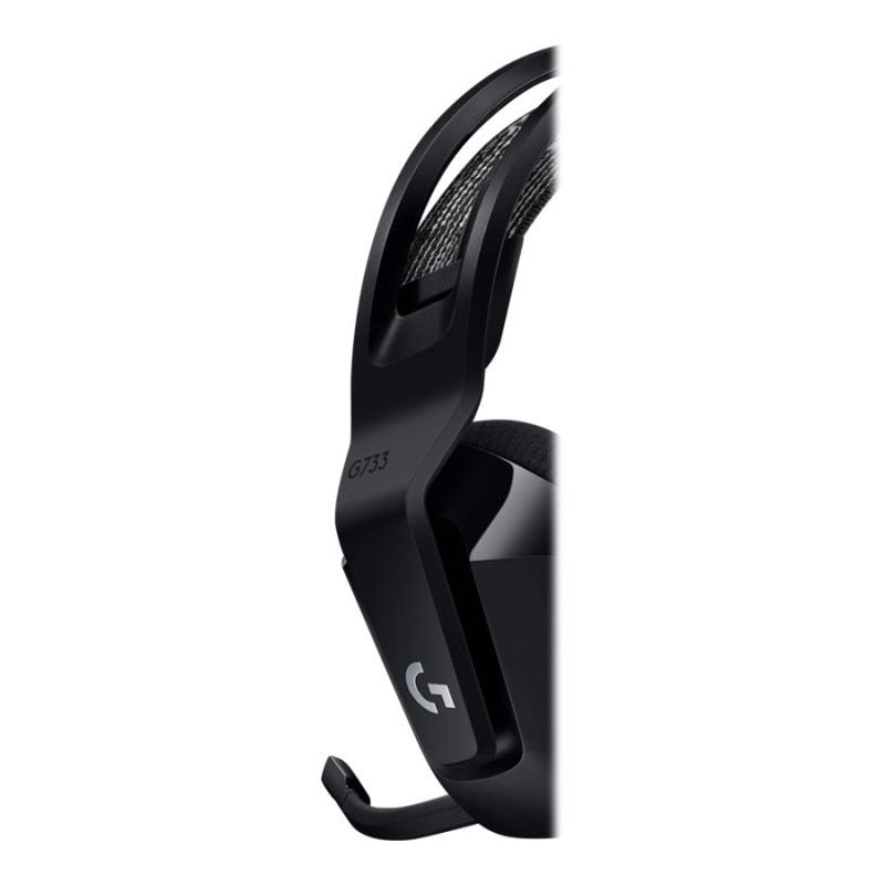 Logitech | Gaming Headset | G G733 | Wireless | Over-Ear | Black | Noise canceling | Wireless