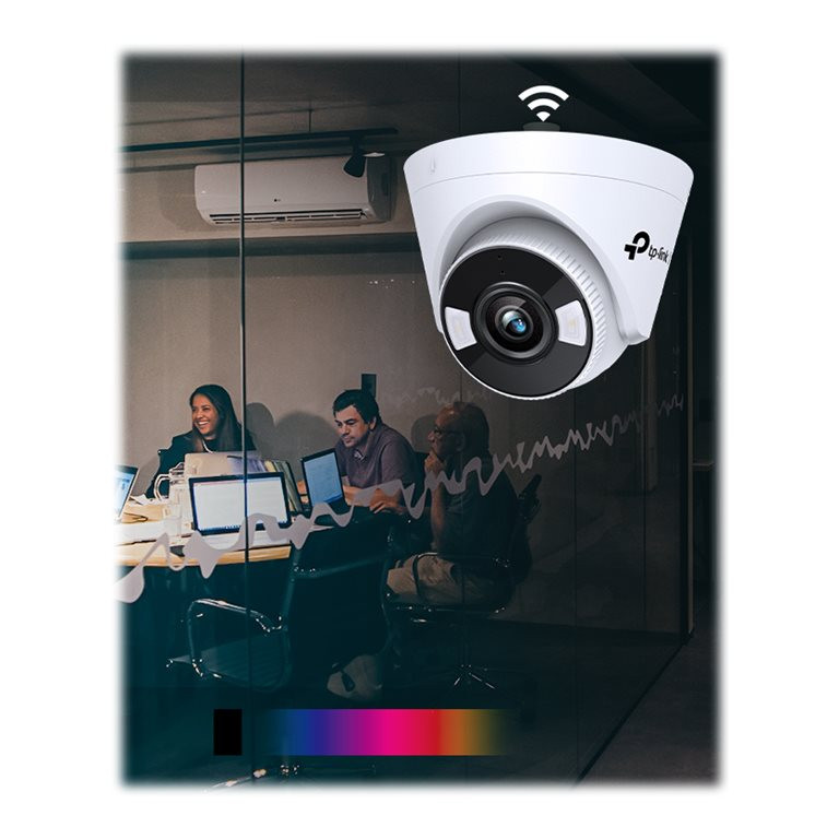 TP-LINK | VIGI 4MP pilnkrāsu Wi‑Fi tornītkamerа | VIGI C440-W | Dome | 4 MP | 4 mm | H.265+/H.265/H.264+/H.264 | MicroSD