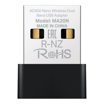 Mercusys AC650 Nano bezvadu divjoslu USB adapters | MA20N