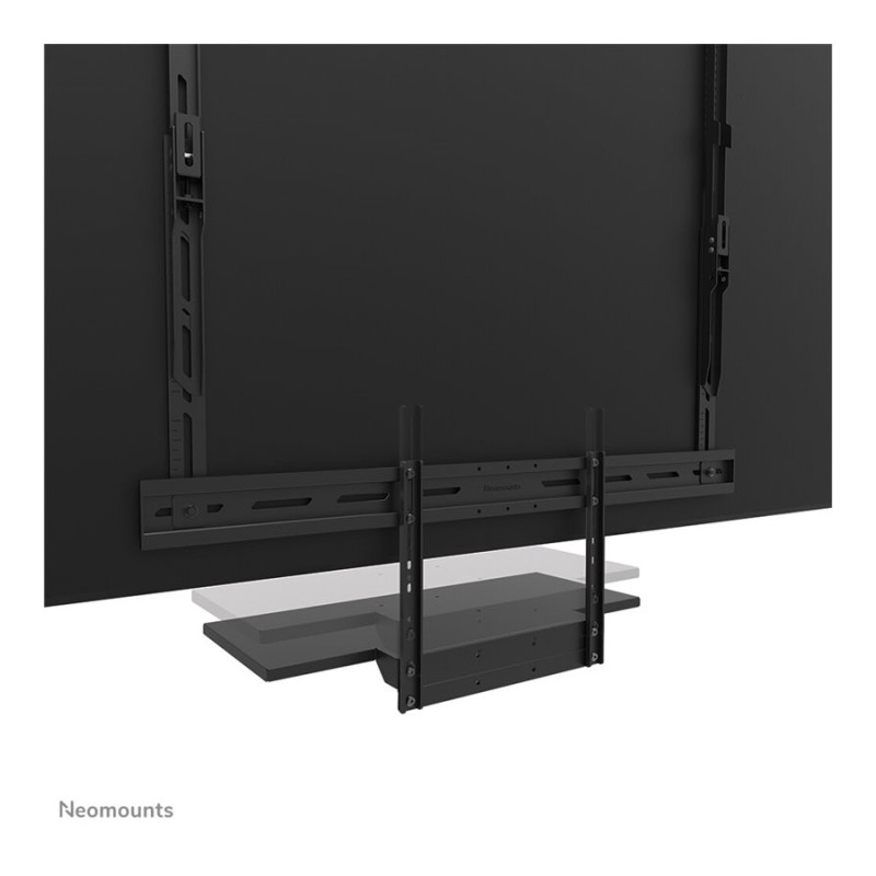 Neomounts Floor stand | AV40-500BL Keyboard Shelf Kit | Height adjustment | 43-110 " | Maximum weight (capacity) 2.5 kg | Black