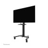 Neomounts Floor stand | AV40-500BL Keyboard Shelf Kit | Height adjustment | 43-110 " | Maximum weight (capacity) 2.5 kg | Black